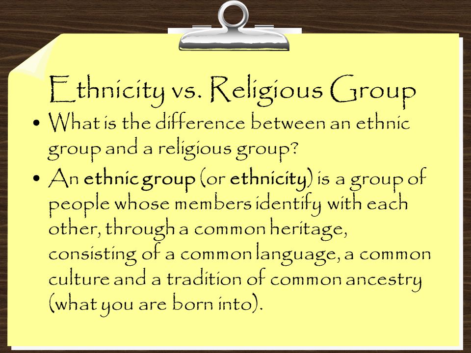 Difference Between Race And Ethnic 3