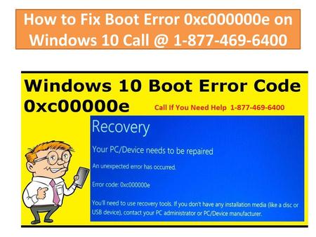How to Fix Boot Error 0xc000000e on Windows