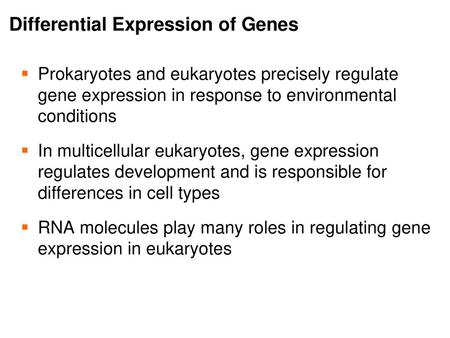 Differential Expression of Genes