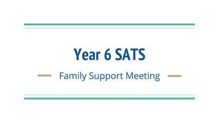Family Support Meeting