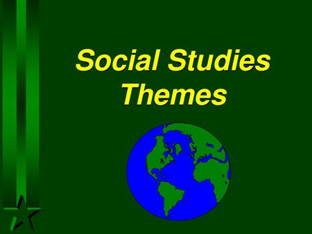 Social Studies Themes.