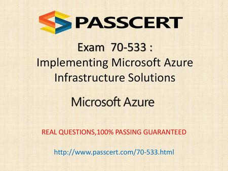 Exam : Implementing Microsoft Azure Infrastructure Solutions