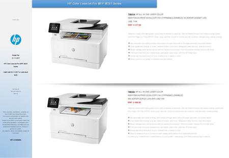 HP Color LaserJet Pro MFP M281 Series