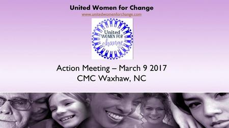 Action Meeting – March CMC Waxhaw, NC