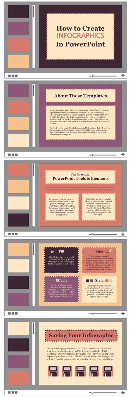 PowerPoint Tools & Elements Saving Your Infographic