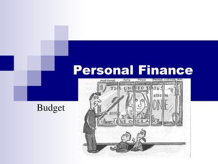 Personal Finance Budget.