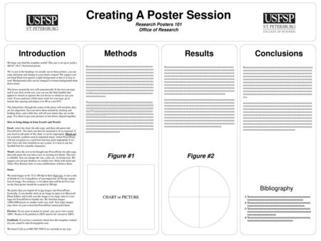 Creating A Poster Session