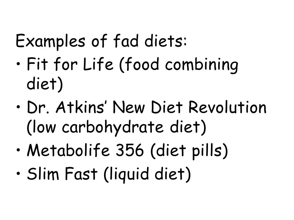Fit For Life Diet Menu Plan