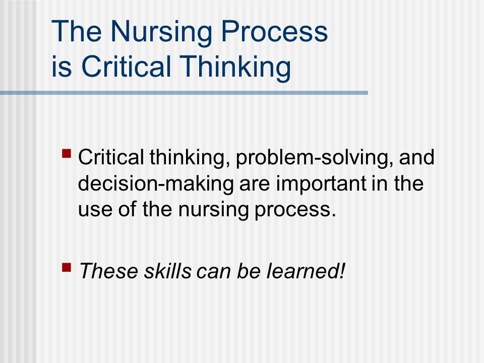 what is the relationship between critical thinking and decision making