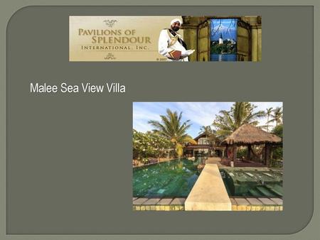 Malee Sea View Villa.