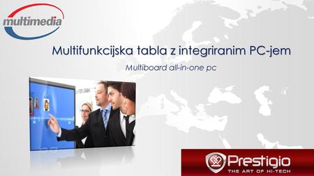 Multifunkcijska tabla z integriranim PC-jem Multiboard all-in-one pc