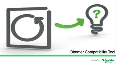 Dimmer Compatibility Tool