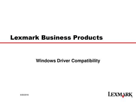 Lexmark Business Products