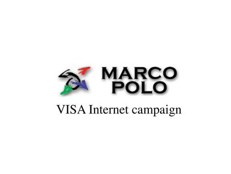 VISA Internet campaign