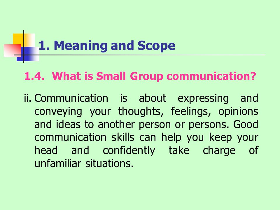 Group Ii Communication 74