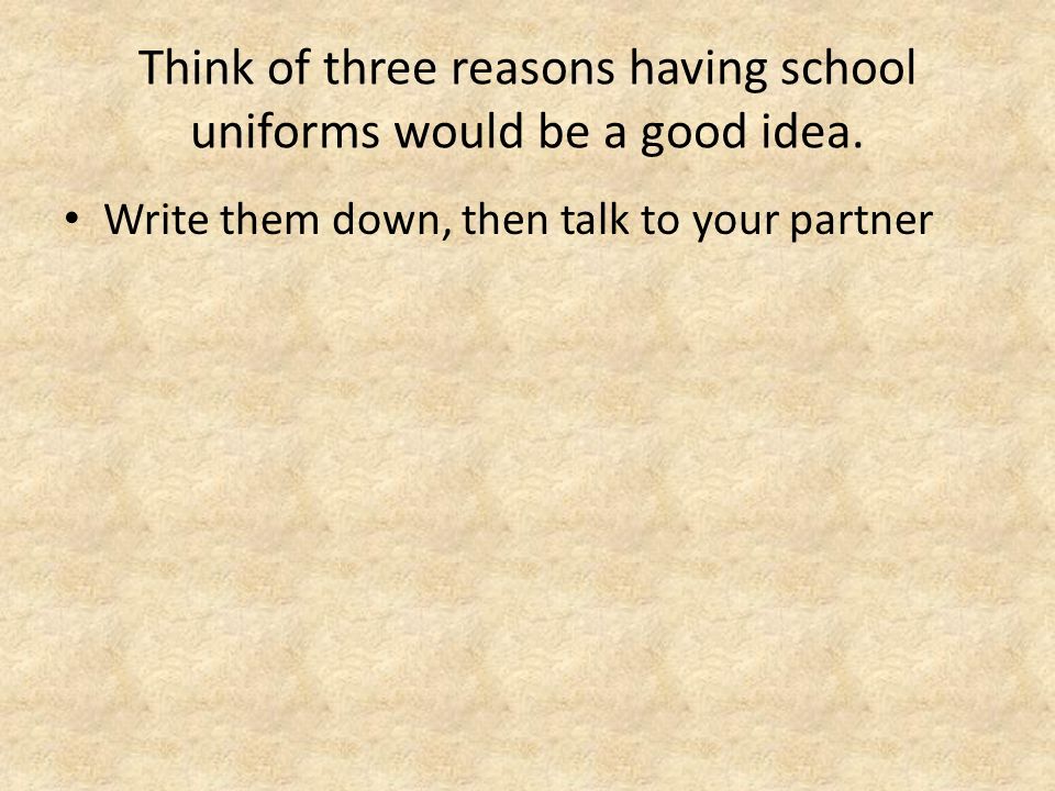 why are school uniforms a bad idea