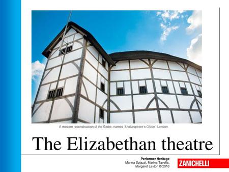 The Elizabethan theatre