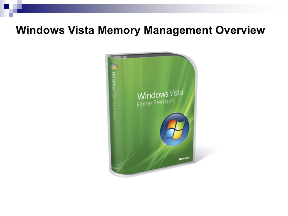 Free Up Memory In Windows Vista