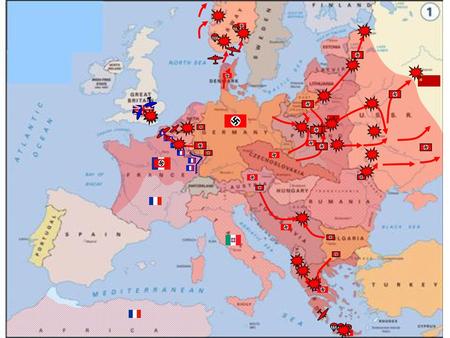 GERMAN EXPANSION 1933 – The Nazi Party came to power in Germany (the Third Reich forms). Hitler began to rebuild the military in direct violation of the.