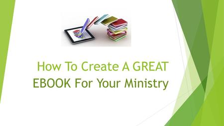 EBOOK For Your Ministry