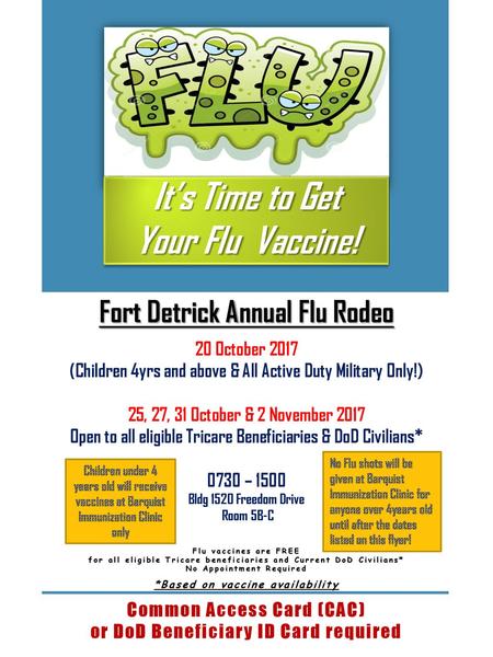 It’s Time to Get Your Flu Vaccine!