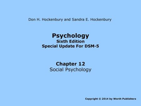 Special Update For DSM-5