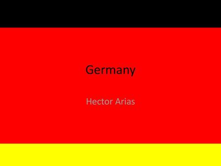 Germany Hector Arias.