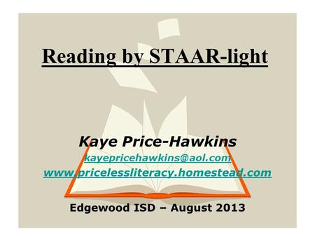 Reading by STAAR-light