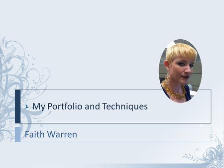 Faith Warren My Portfolio and Techniques. Progress Energy We designed and developed a cross-platform experience for Progress Energy that included a new.
