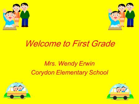 Mrs. Wendy Erwin Corydon Elementary School