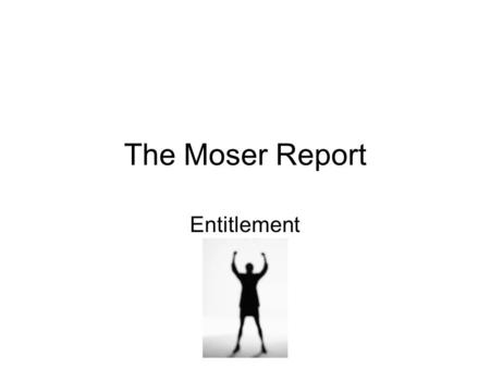The Moser Report Entitlement. With thanks to Lewisham College Initial Assessment/Advice and Guidance Free confidential assessment of basic skills for.