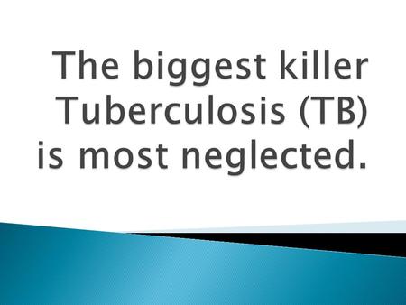  In India 1000 people die of TB every day i.e about 4 lacs a year  India accounts for one-fifth TB cases in the world.  There are 8-9 lacs new cases.