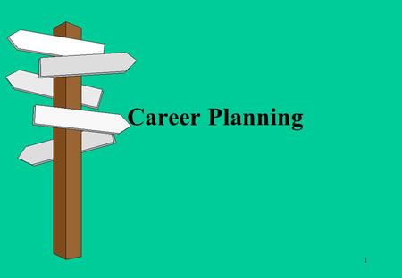 1 Career Planning. 2 When you have completed this units you will be able to: identify what is important to you in terms of your career understand what.