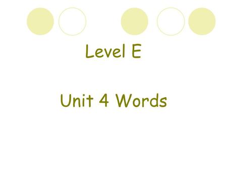 Level E Unit 4 Words. affiliated Connotation: neutralEtymology: Latin affīliātus adopted as son; fīli = son.