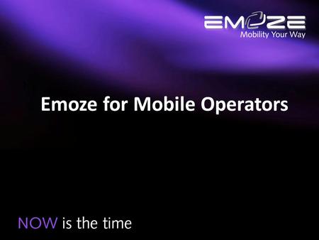 Emoze for Mobile Operators