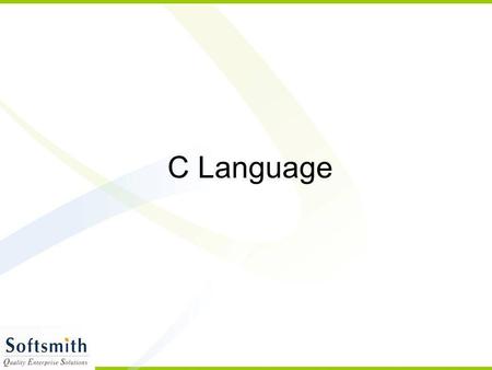 C Language.