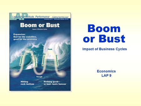 Impact of Business Cycles Boom or Bust Economics LAP 9.