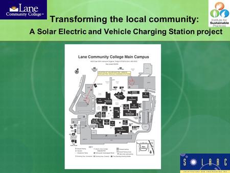Transforming the local community: A Solar Electric and Vehicle Charging Station project.