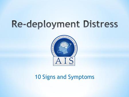 10 Signs and Symptoms. Purpose Terminal & Enabling Learning Objectives Introduction Signs and Symptoms When/Where To Get Help.
