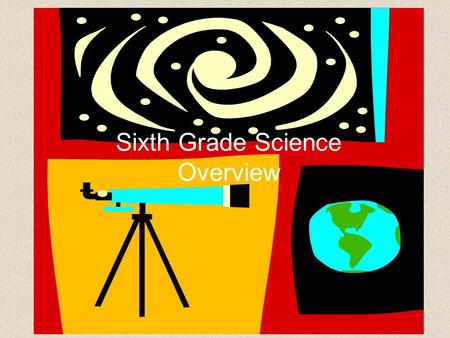 Sixth Grade Science Overview. Meet Mrs. Schmidt contact information 11 th Year teaching at Haines Love to teach and learn about science Think 6 th graders.