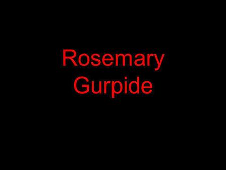 Rosemary Gurpide. Contact: Rosemary Gurpide, Chester, Connecticut 06412, Phone: 860-526-1757 Education: Lyme Academy of Fine Art, Old Lyme, CT: