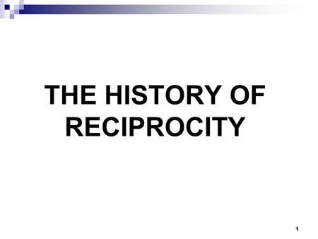 1 THE HISTORY OF RECIPROCITY. 2 PRE-CHAPTER 549 3 NEW YORK CITY TAXI AND LIMOUSINE COMMISSION FORMED IN 1971 UNDER MAYOR JOHN V. LINDSAY CURRENT COMMISSIONER/CHAIR.