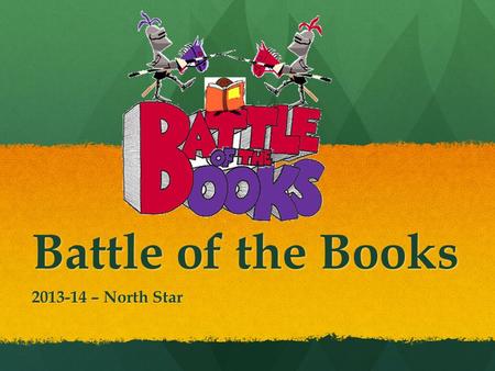 Battle of the Books 2013-14 – North Star. Deep and Dark and Dangerous by Mary Downing Hahn Thirteen-year-old Ali, vacationing with her aunt and cousin.