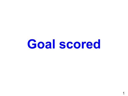 1 Goal scored. 2 Goal definition A loose ball completely inside plane formed by rear edges of goal posts, crossbar, and goal line.