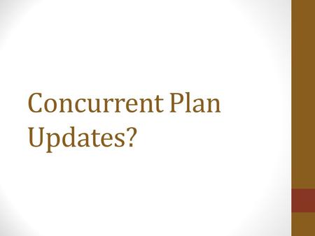 Concurrent Plan Updates?. Plan Update Requirements Cost-Affordable Transportation Plan - 2040 Horizon Year Due December 2014 Hillsborough County Comprehensive.