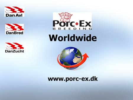 Worldwide www.porc-ex.dk. Porc-Ex A/S in Europe2 Porc-Ex A/S was founded in 1998 by Holger B. Sørensen With export of piglets and slaughter pigs from.