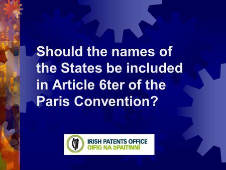 Should the names of the States be included in Article 6ter of the Paris Convention?