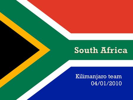 Kilimanjaro team 04/01/2010.  First known inhabitants: Khoïsans (-40 000 B.C)  First Bantou tribes (-500 B.C)  1488 : Portuguese explorer Bartolomeu.