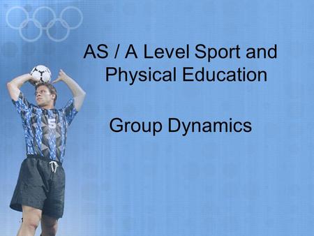 AS / A Level Sport and Physical Education