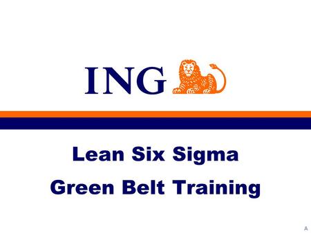 Lean Six Sigma Green Belt Training